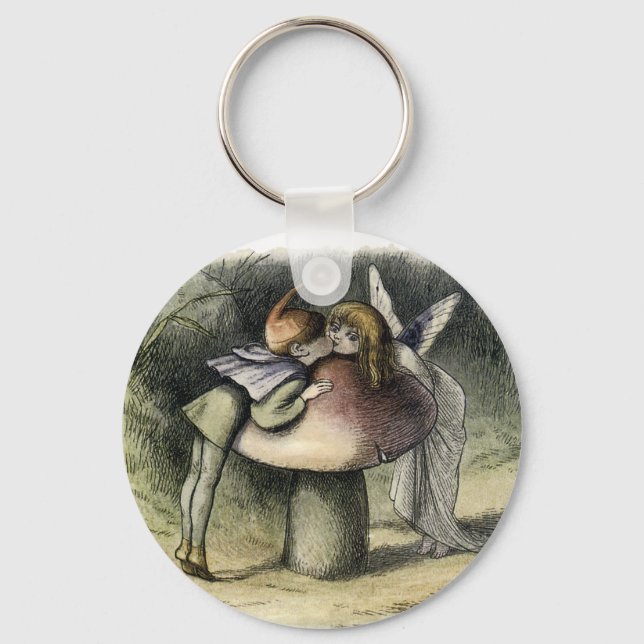 Llavero Kissing Faerie and Pixie (Anverso)