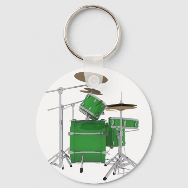 Llavero Kit de batería verde: (Anverso)