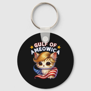 Llavero Kit de gato Trump para el pelo del Golfo de Estado
