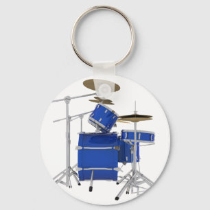 Llavero Kit de tambor azul: