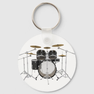 Llavero Kit de tambor negro: