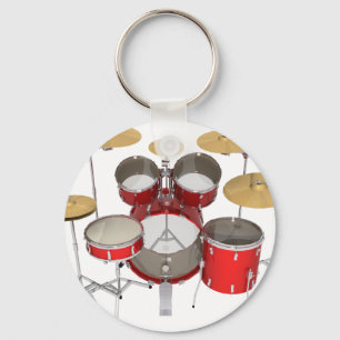Llavero Kit de tambor rojo: