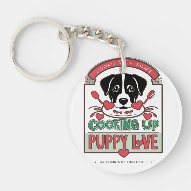 Llavero Kitchen Pup Vibes (Frente)