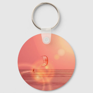 Llavero Kiteboarding Sunset Keychain