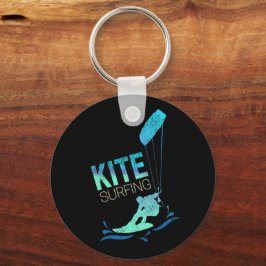 Llavero Kitesurfing Vintage Kiteboarder Kite Surfing