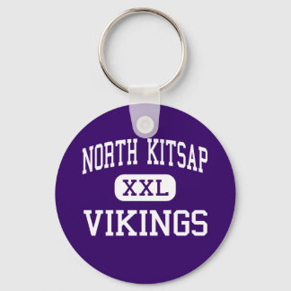 Llavero Kitsap del Norte - Vikings - High - Poulsbo Washin