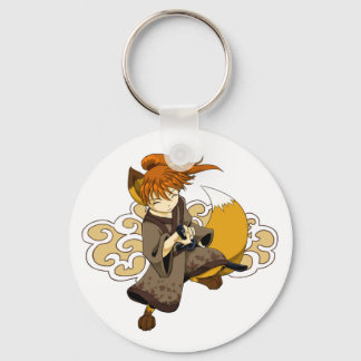 Llavero Kitsune Samurai