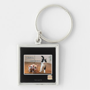 Llavero Kitteh de trabajo