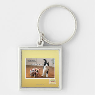 Llavero Kitteh de trabajo