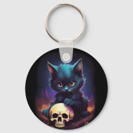 Llavero Kitten Skull Horror