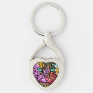 Llavero Kitty Cat Kitten Artsy Design