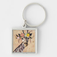 Klimt Giraffe | Corona De Flores