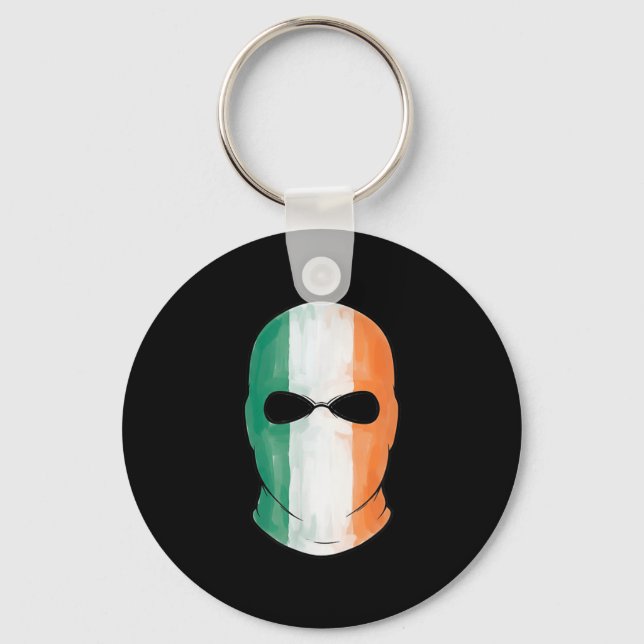 Llavero Kneecap Tricolor Balaclava (Anverso)