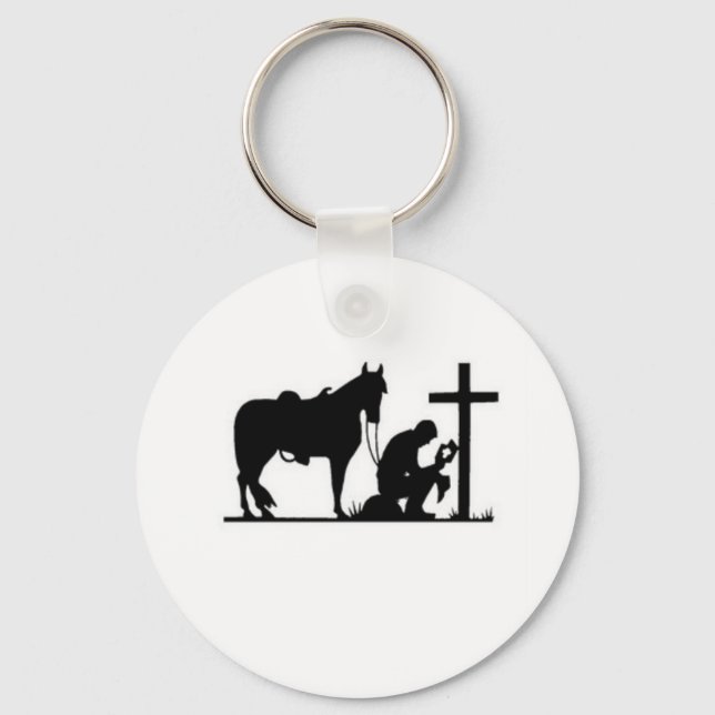 Llavero Kneeling Cowboy (Anverso)