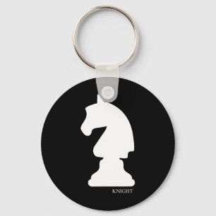 Llavero Knight Chess Piece Group Costumbre Club de Ajedrez
