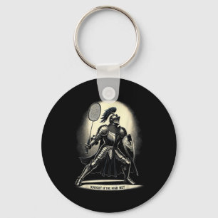 Llavero Knight Of The High Net Badminton Funny Tee