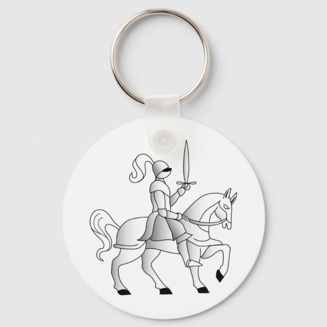 Llavero Knight on Horseback (Anverso)