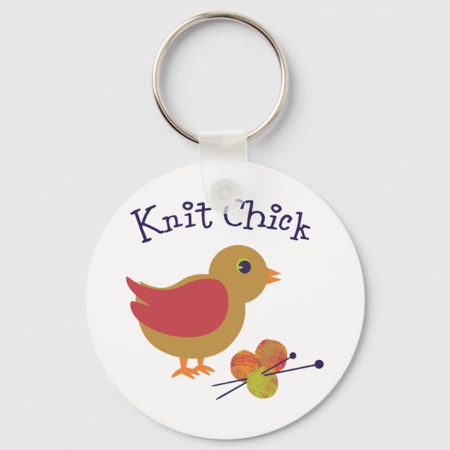Llavero Knit Chick (Anverso)