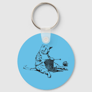 Llavero Knitty Kitty Wine Charm