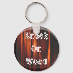 Llavero Knock On Wood Keychain