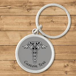 Llavero Knot Caduceus Celtic