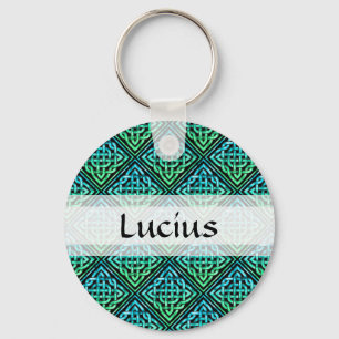 Llavero Knot celta personalizado - Keychain verde azul