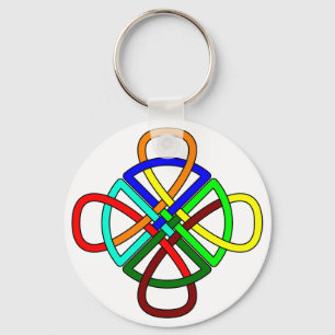 Llavero Knotwork Cross Keychain