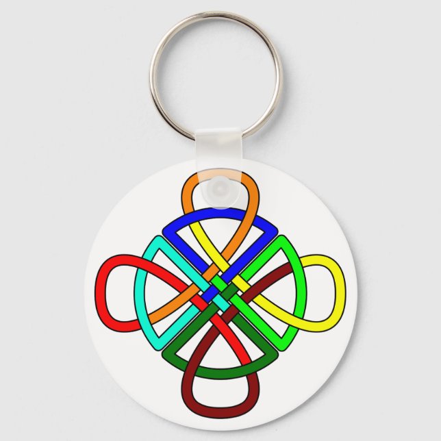 Llavero Knotwork Cross Keychain (Anverso)