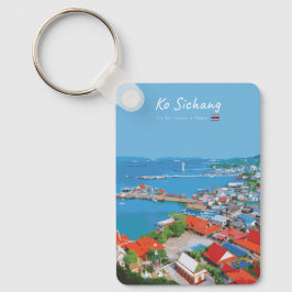 Llavero Ko Sichang, Tailandia - Vista clásica del puerto v