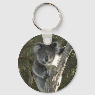 Llavero Koala Adorable Subiendo un Árbol