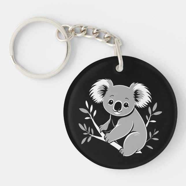 Llavero Koala Bonito (Frente)