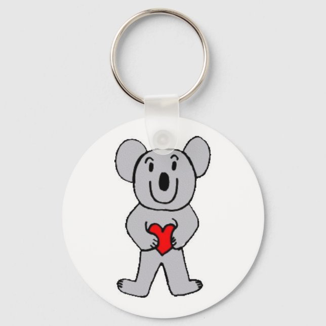 Llavero Koala en Love Keychain (Anverso)