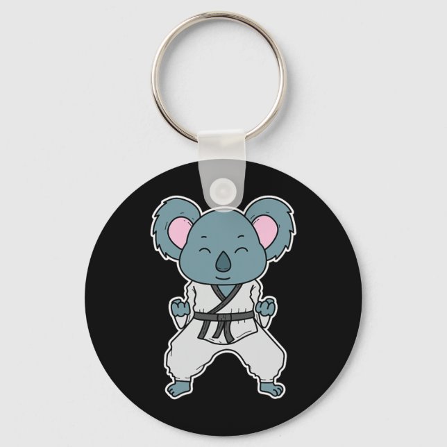 Llavero Koala Hace Karate  (Anverso)