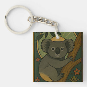 Llavero Koala ornamental en Mandala Botánica