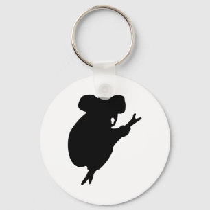 Llavero Koala Silhouette