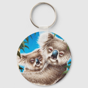 Llavero Koalas Keychain