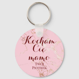 Llavero Kocham CiæMamo Te amo mamá en Polonia