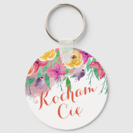 Llavero Kocham CiæTe amo en la Gigante Polaca de Polonia