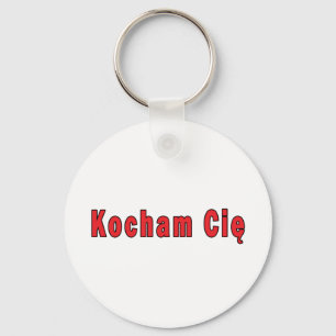 Llavero Kocham Cie - Te amo