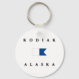 Llavero Kodiak Alaska Alpha Dive Flag