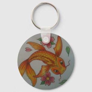 Llavero Koi Fish Keychain