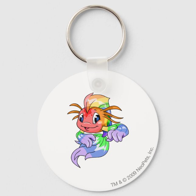 Llavero Koi Rainbow (Anverso)