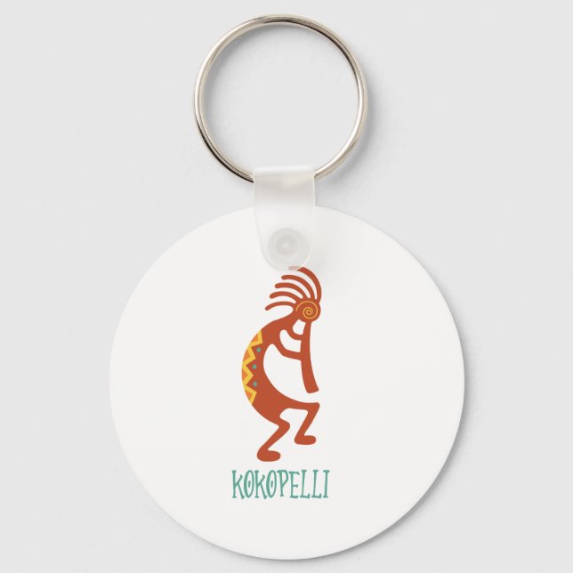 Llavero Kokopelli (Anverso)