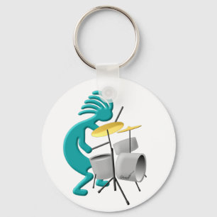 Llavero Kokopelli Drummer