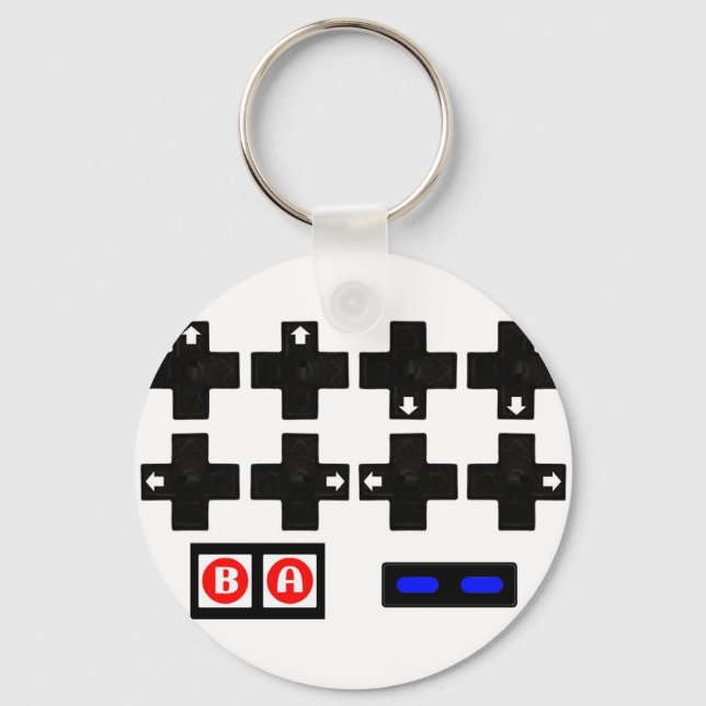 Llavero Konami Contra Code (Anverso)