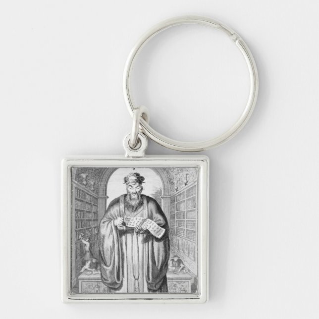 Llavero Kong-Fu-EET, o Confucio (Frente)