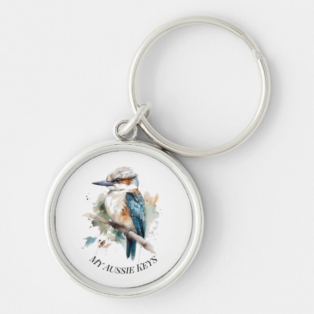 Llavero Kookaburra True Blue, personalizado (Frente)