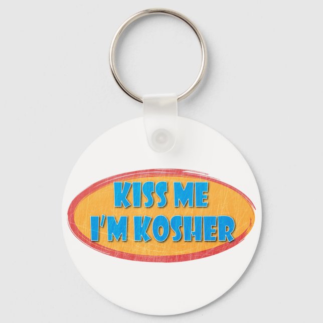 Llavero Kosher Humor KeyChain (Anverso)