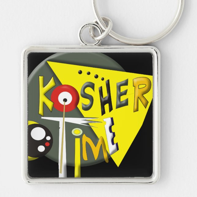 Llavero Kosher Time (Frente)
