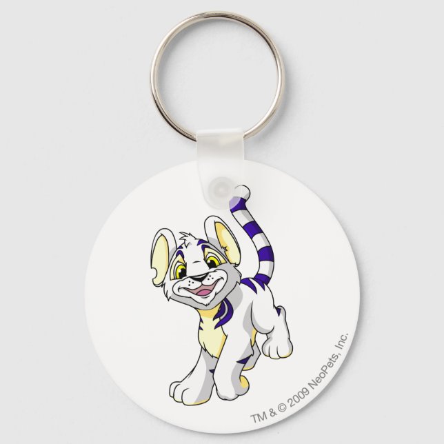Llavero Kougra White (Anverso)